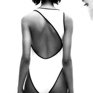 ZARA ASYMMETRICAL BODYSUIT